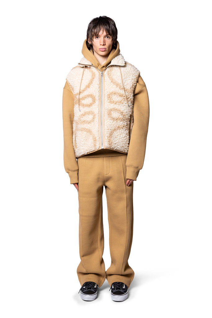 LOEWE VEST BEIGE / KHAKI GREEN Dark Khaki