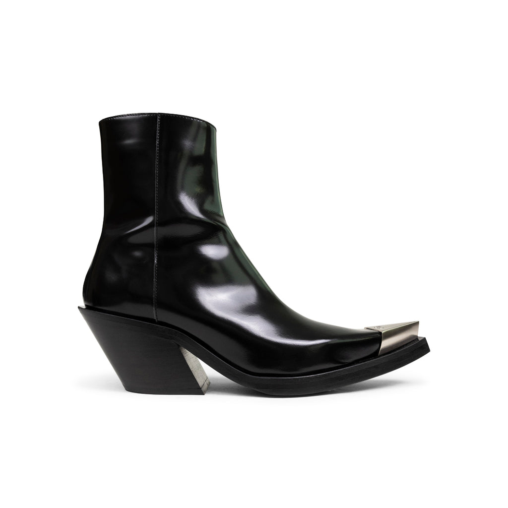 ACHILLES ION GABRIEL BANG ANKLE BOOT BLACK Black