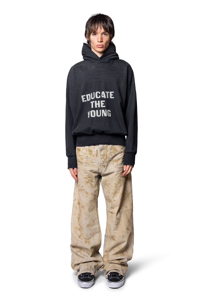 Fear of God EDUCATE HOODIE BLACK Dark Slate Gray