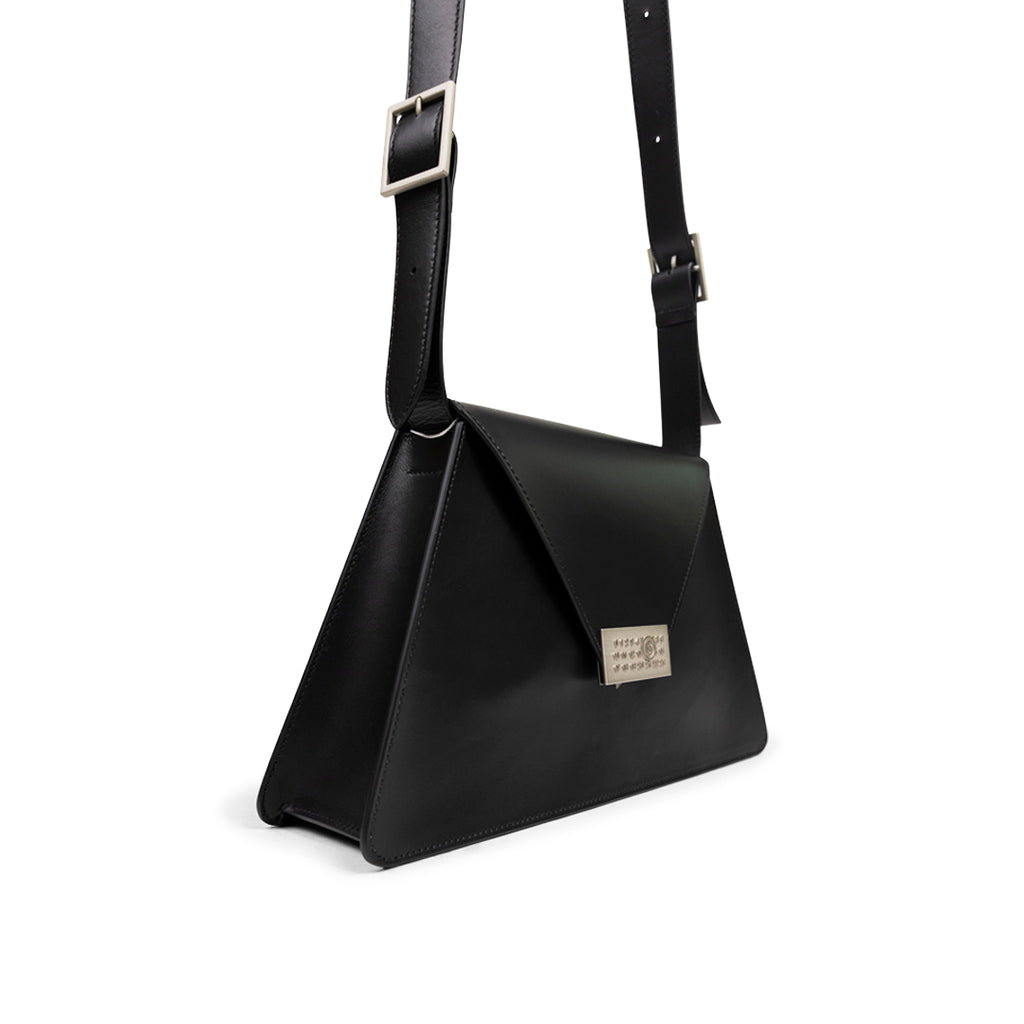 MM6 NUMERIC SHOULDER BAG BLACK Black