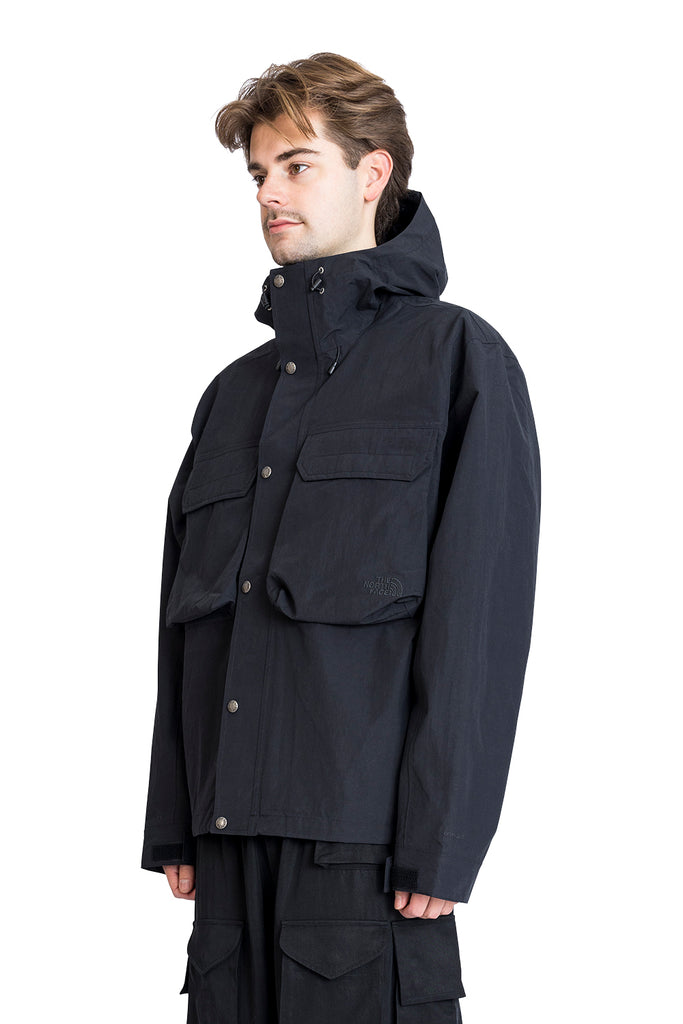 The North Face M66 CARGO RAIN JACKET BLACK Dark Slate Gray