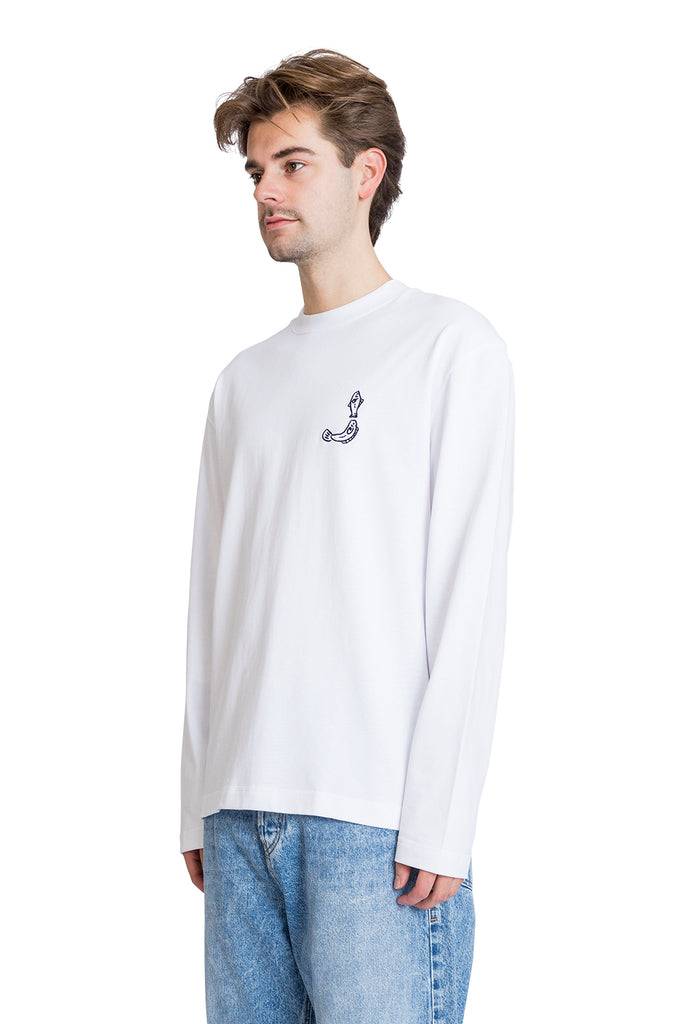 Jacquemus LE SHIRT MERÙ ML WHITE Black