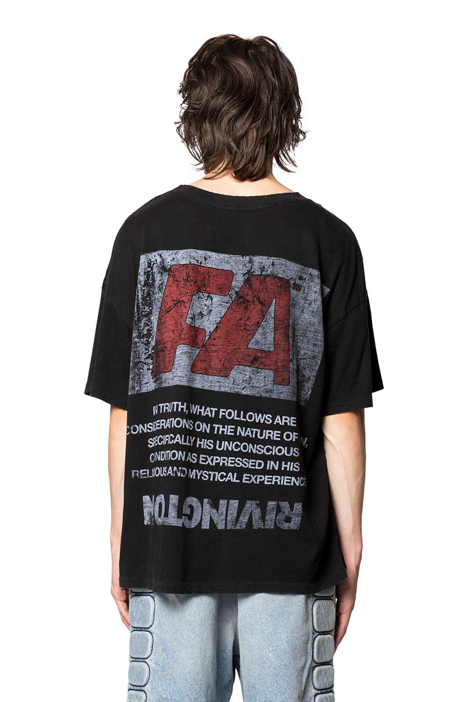 123 RIVINGTON NATURE OF MAN TEE WELDER BLACK Gray