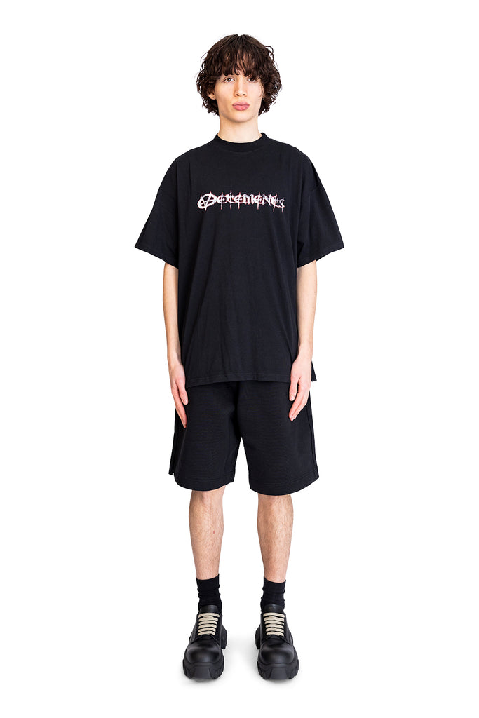 VETEMENTS REAPER REGULAR T-SHIRT BLACK Light Pink