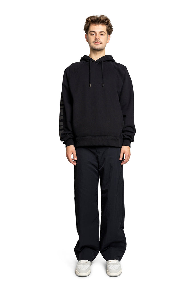 Jacquemus LE HOODIE TYPO BLACK Black