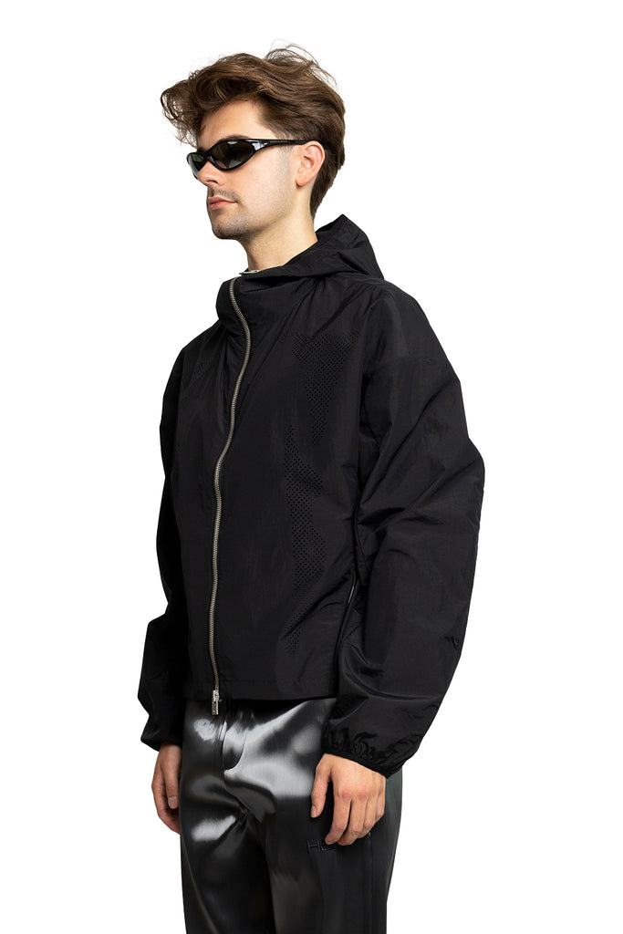 HELIOT EMIL WINDBREAKER JACKET BLACK Black