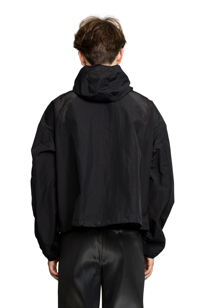 HELIOT EMIL WINDBREAKER JACKET BLACK Black