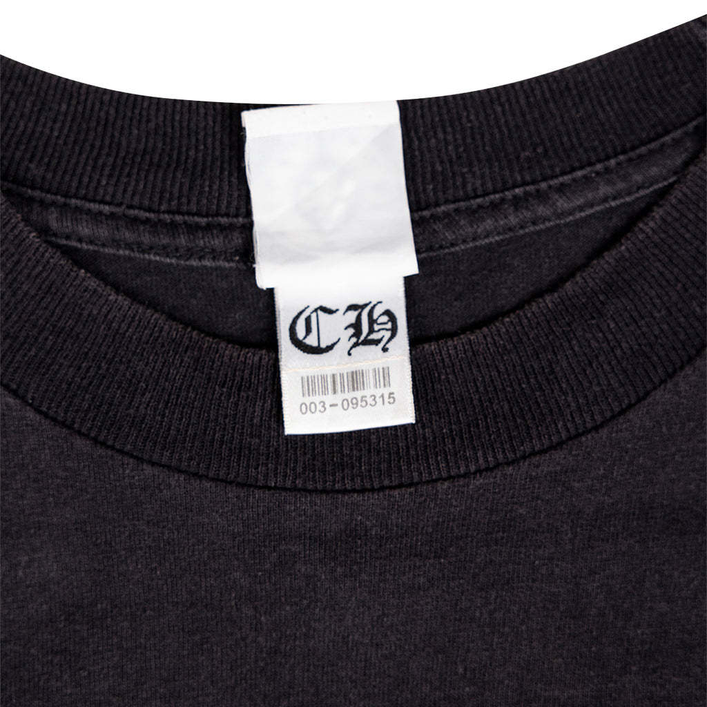 ANSH46 ARCHIVE CHREST POCKET LOGO T-SHIRT Black