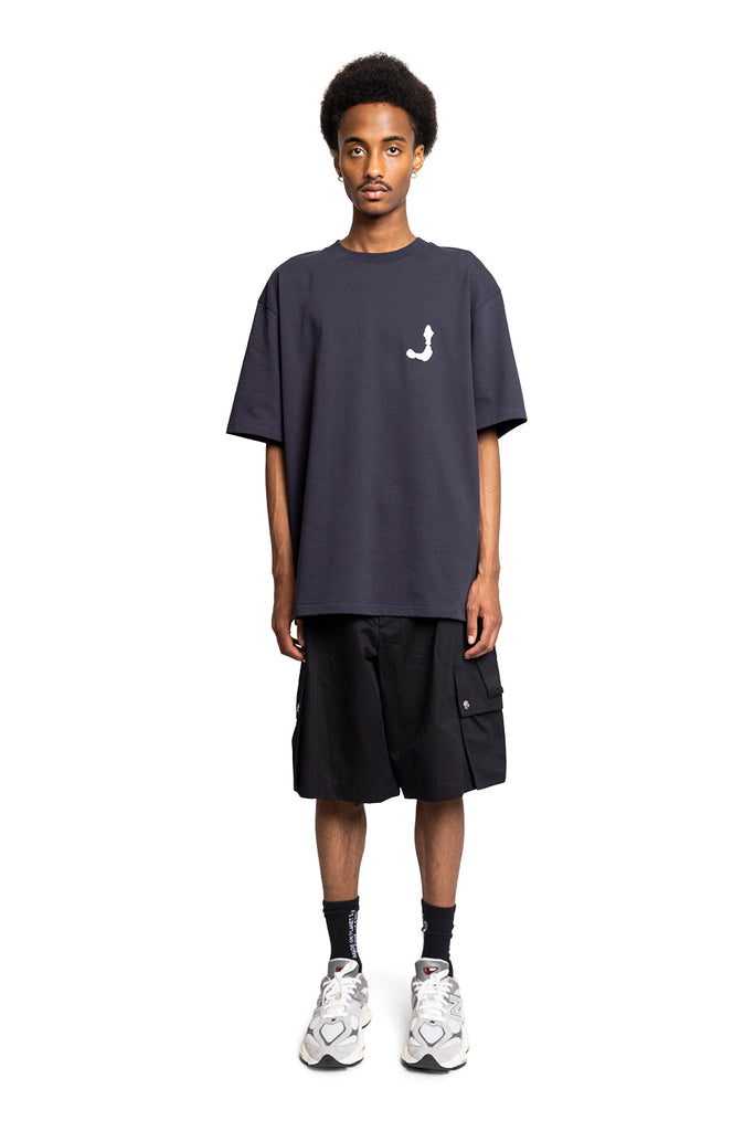 Jacquemus LE TSHIRT MERÚ MC DARK NAVY Dark Slate Gray