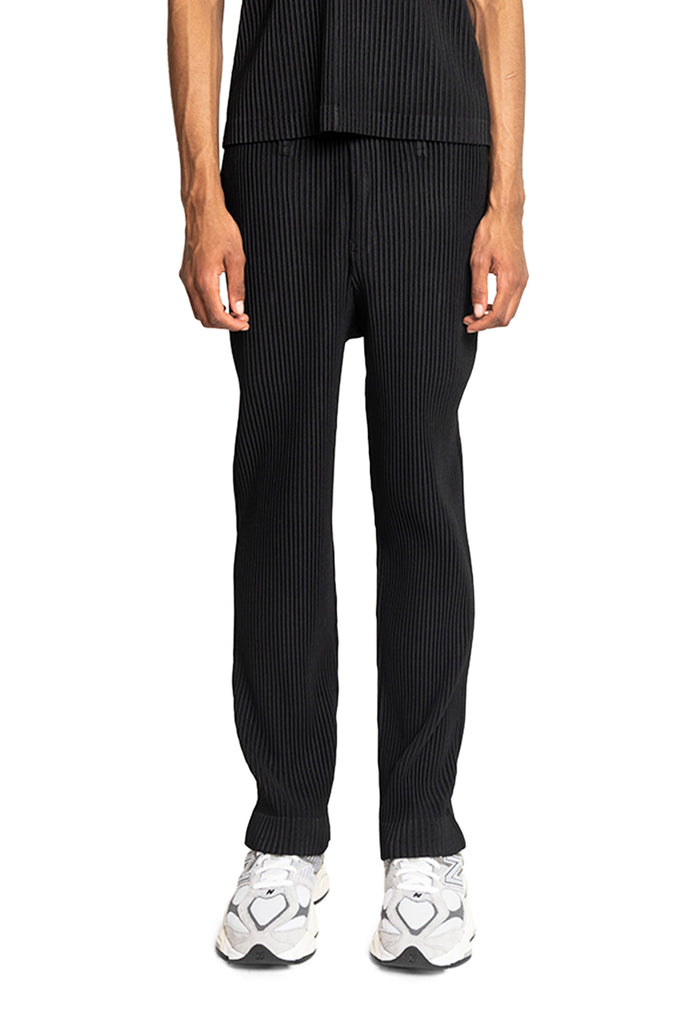 HOMME PLISSÉ ISSEY MIYAKE BASICS PANTS BLACK Tan