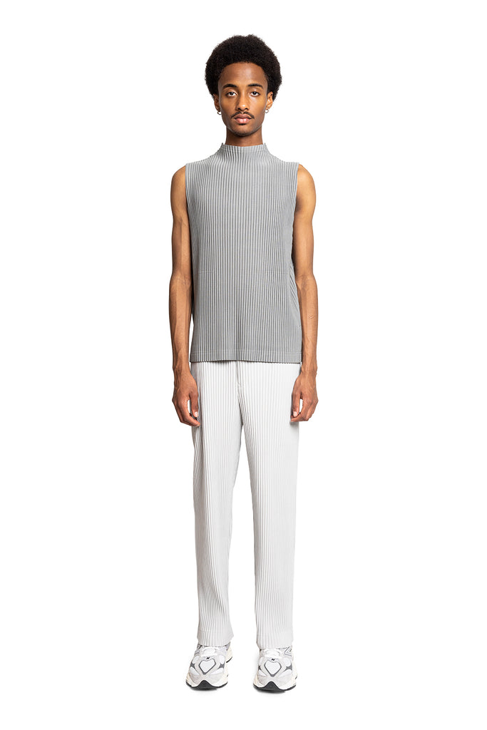 HOMME PLISSÉ ISSEY MIYAKE BASICS PANTS LIGHT GRAY Light Gray