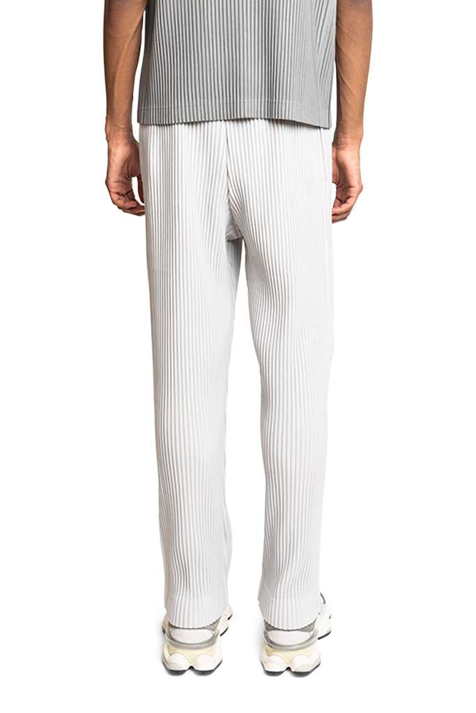 HOMME PLISSÉ ISSEY MIYAKE BASICS PANTS LIGHT GRAY Light Gray