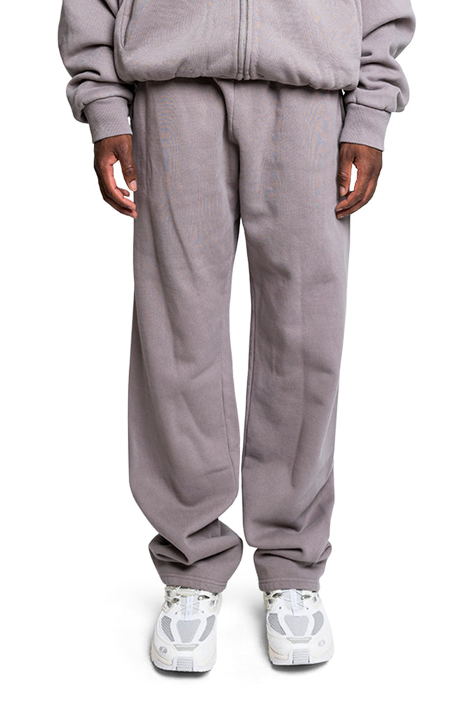 ENTIRE STUDIOS STRAIGHT-LEG SWEATPANT SATELLITE Light Slate Gray