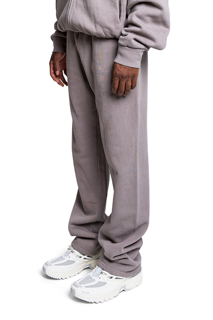 ENTIRE STUDIOS STRAIGHT-LEG SWEATPANT SATELLITE Slate Gray