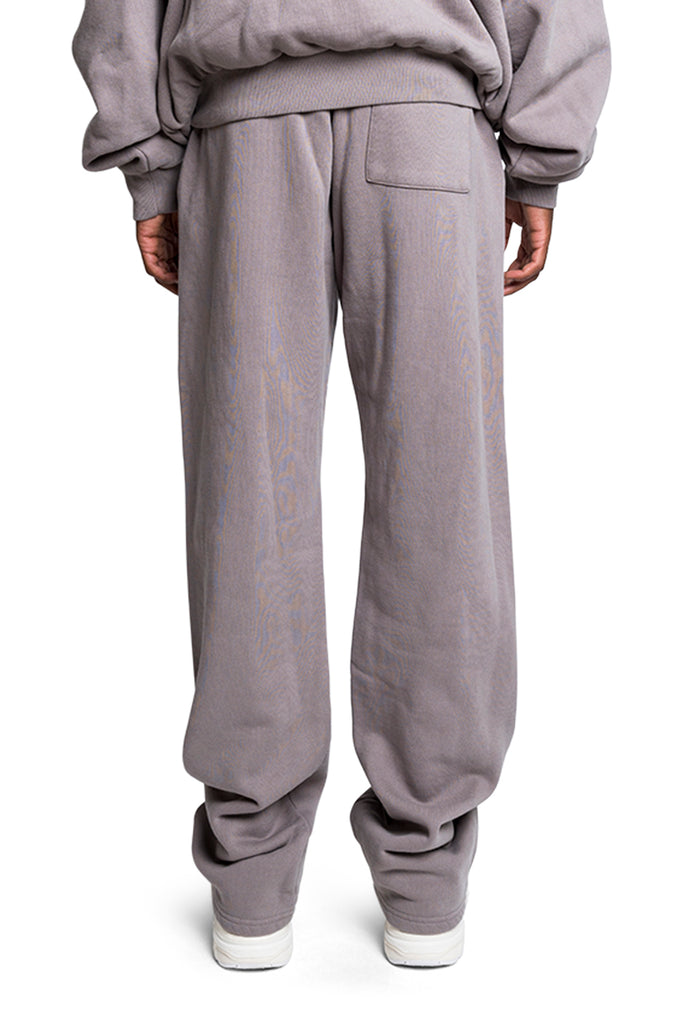 ENTIRE STUDIOS STRAIGHT-LEG SWEATPANT SATELLITE Light Slate Gray