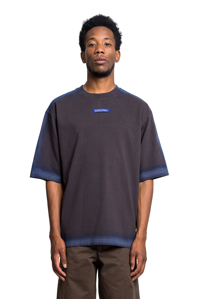 A-COLD_WALL* VERGE T-SHIRT BROWN Dark Slate Gray