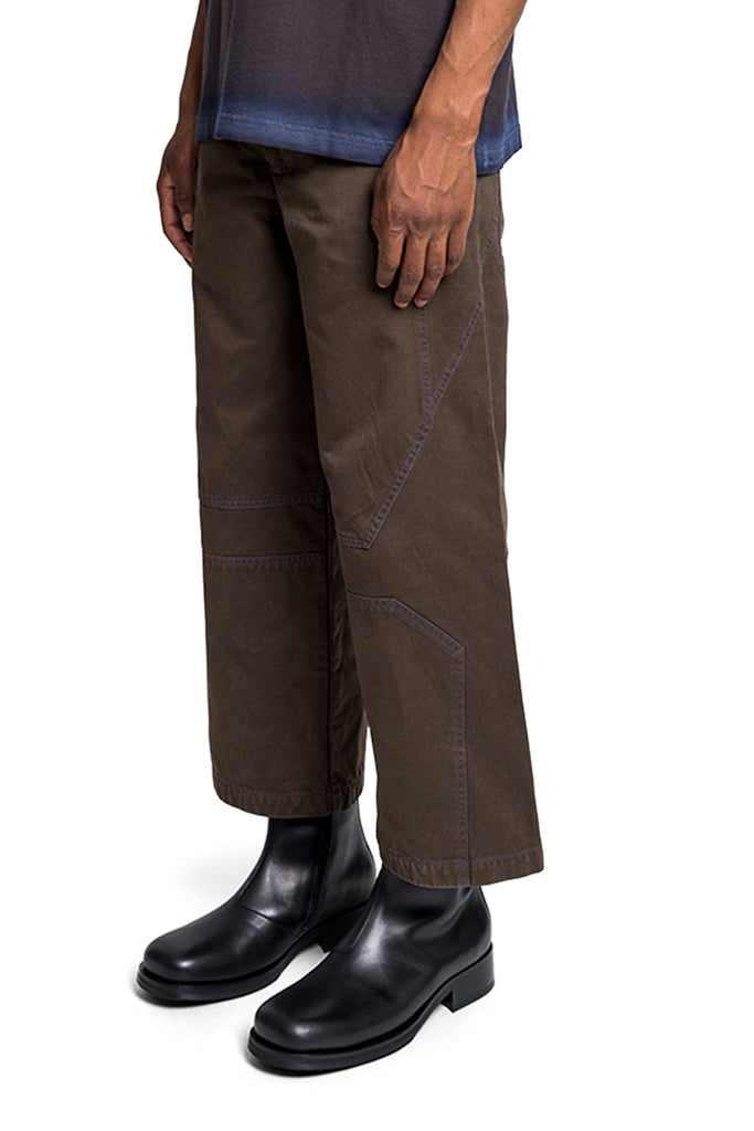 A-COLD_WALL* FORMAT PANT BROWN Dark Slate Gray