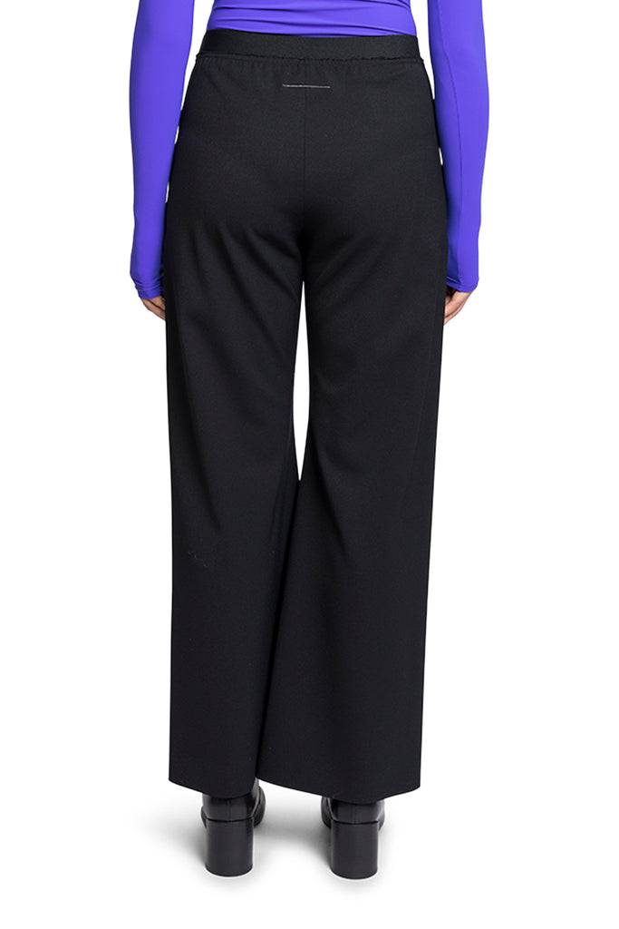 MM6 FLARED PANTS BLACK Black