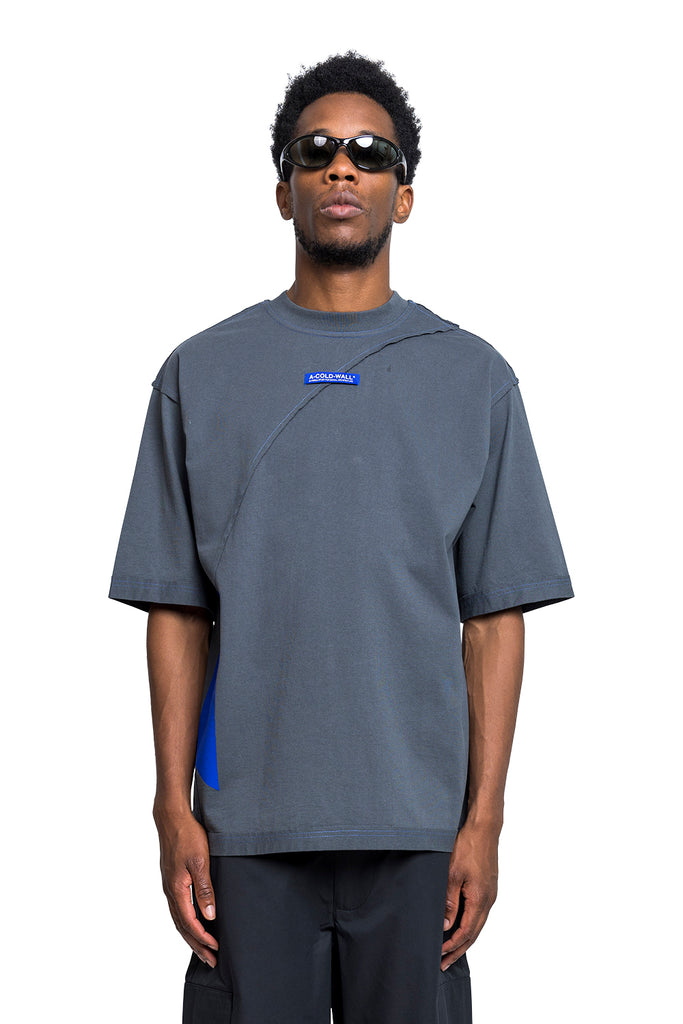 A-COLD_WALL* ASPECT T-SHIRT SLATE GREY Dim Gray