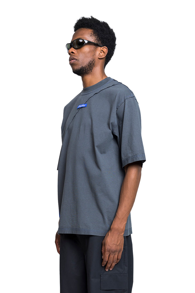 A-COLD_WALL* ASPECT T-SHIRT SLATE GREY Dim Gray