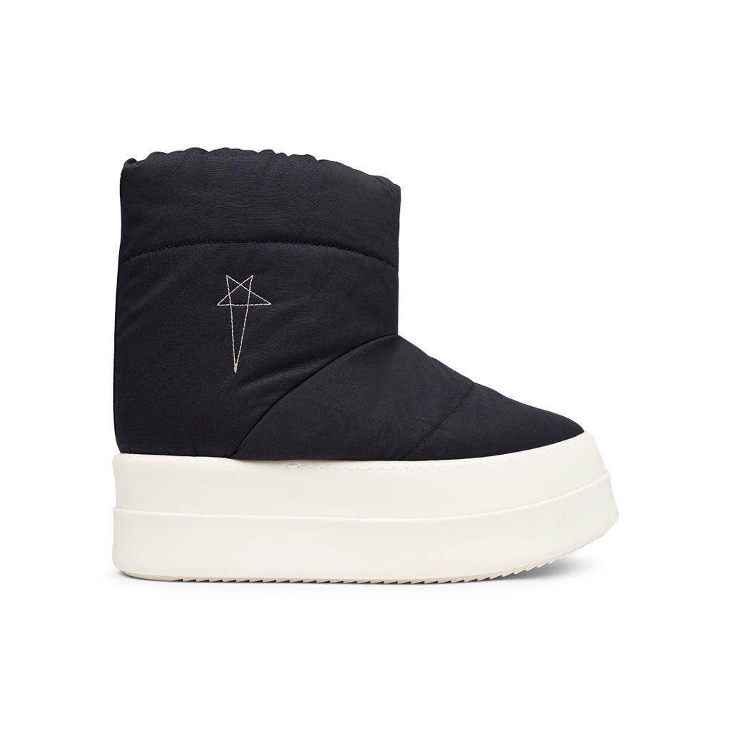 Rick Owens DRKSHDW MEGA BUMPER LOW LUNAR BLACK/PEARL/MILK Dim Gray