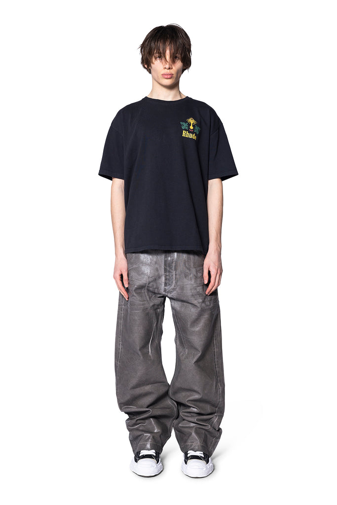RHUDE TABACO TEE VTG BLACK Dark Slate Gray