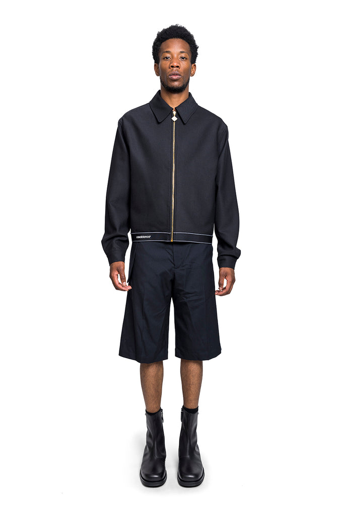 HELIOT EMIL ROBUR TAILORED SHORTS Dark Slate Gray