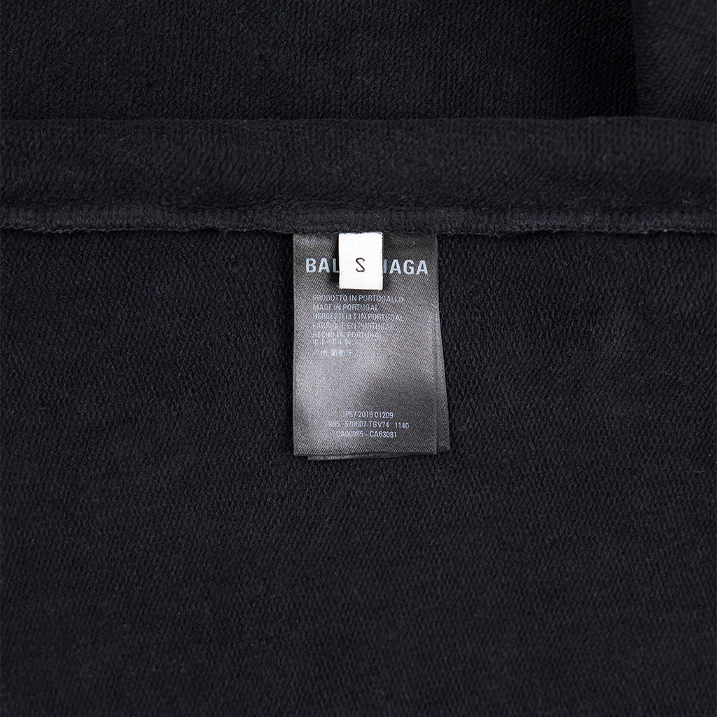 ANSH46 ARCHIVE BB LOGO CREWNECK Black