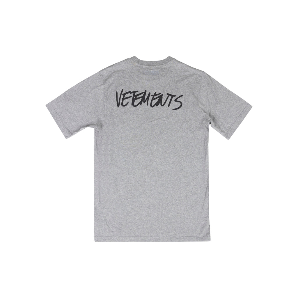 ANSH46 ARCHIVE VETEMENTS LOGO T-SHIRT Dark Gray