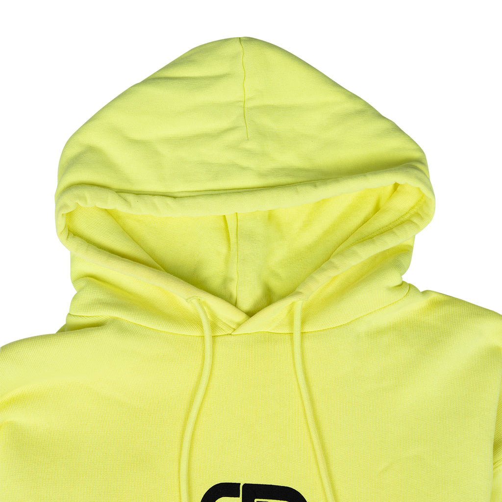 ANSH46 ARCHIVE INTERLOCK BB LOGO HOODIE Light Goldenrod