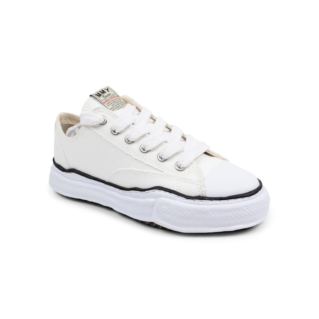 Maison Mihara Yasuhiro PETERSON LOW/original sole canvas Low-Top sneaker WHITE Light Gray