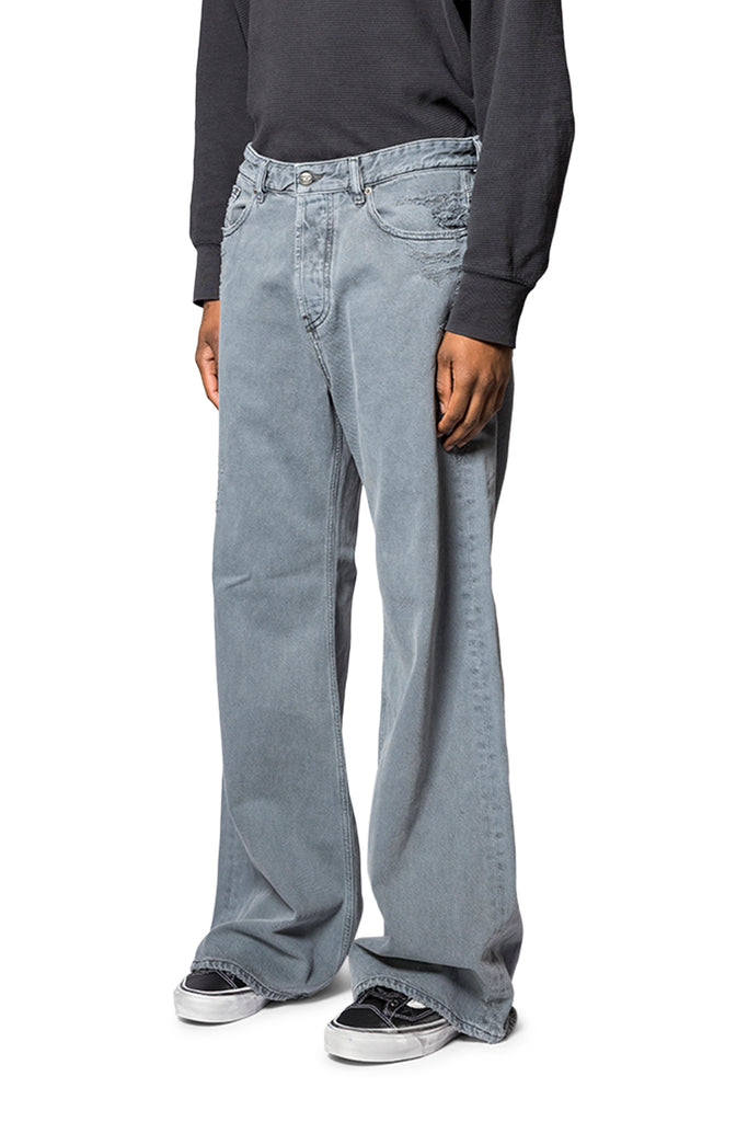 Diesel D-RISE L.32 TROUSERS GREY Light Slate Gray