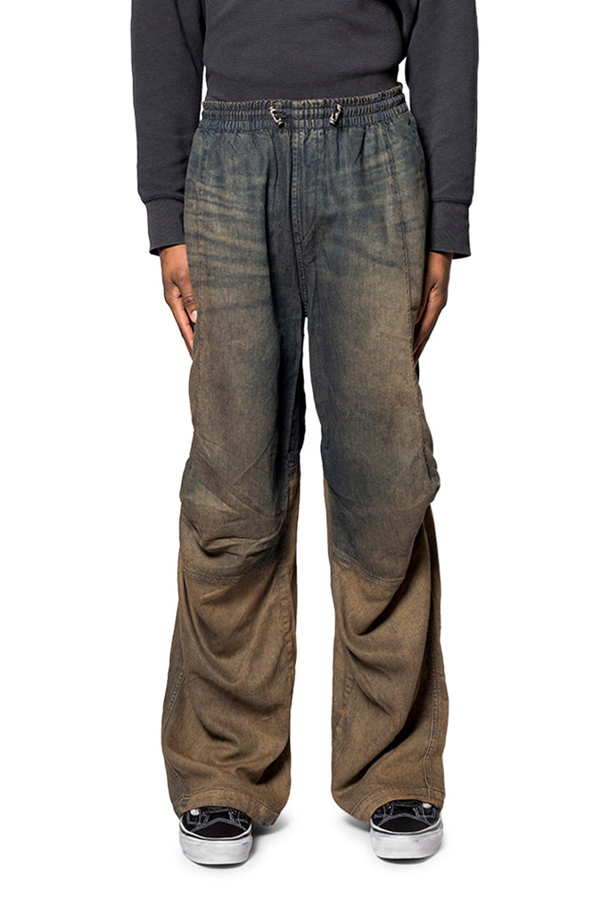 Diesel D-PARI-S TROUSERS BLACK Dark Slate Gray