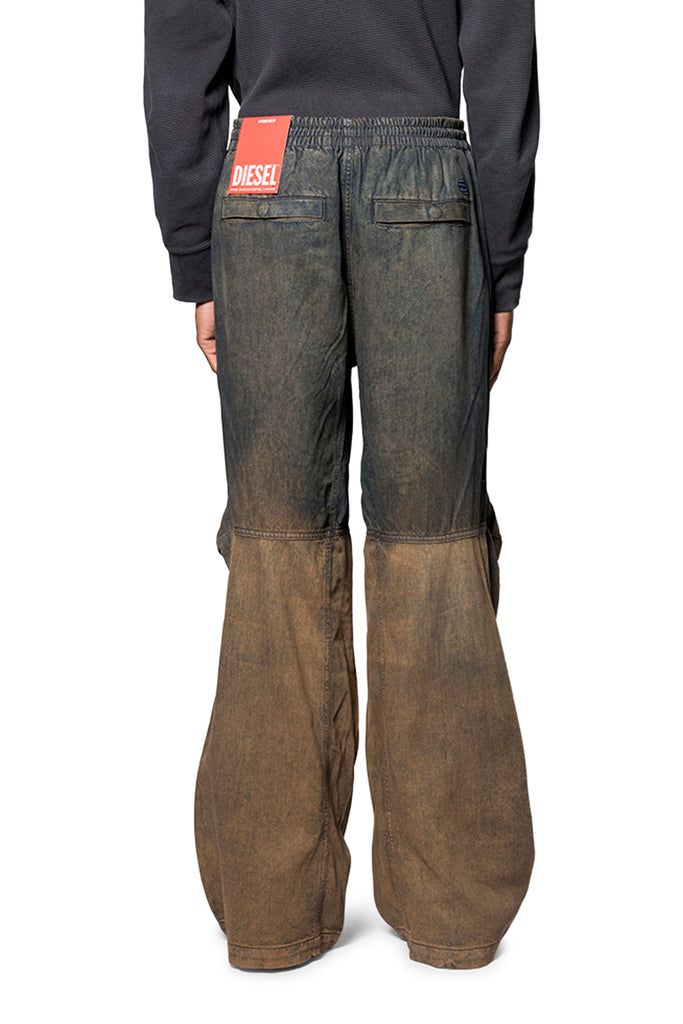 Diesel D-PARI-S TROUSERS BLACK Dark Olive Green