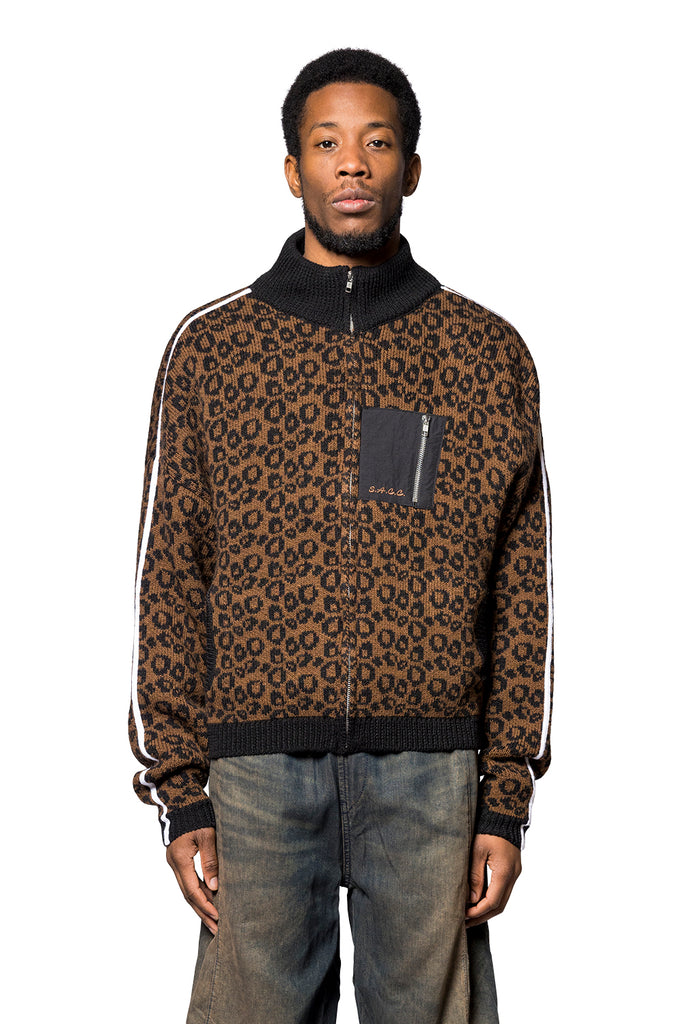 Service Area KNITTED TRACKTOP Dark Slate Gray