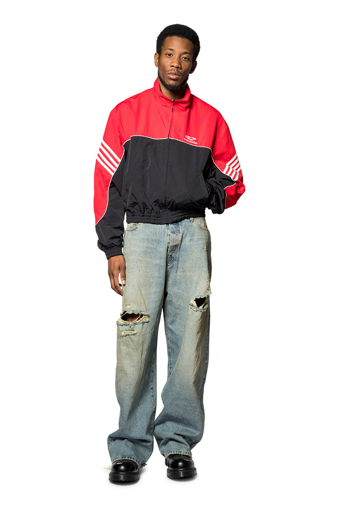 Protocol Index SPORT TRACK JACKET RED Dark Slate Gray