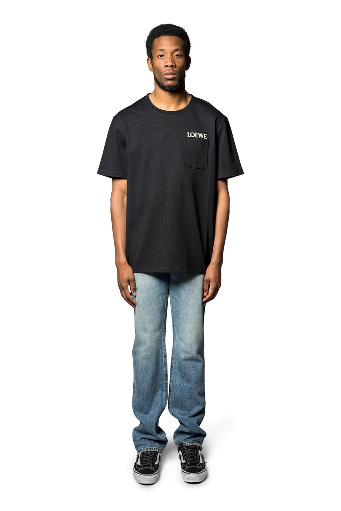 LOEWE RELAXED FIT T-SHIRT BLACK Dark Slate Gray