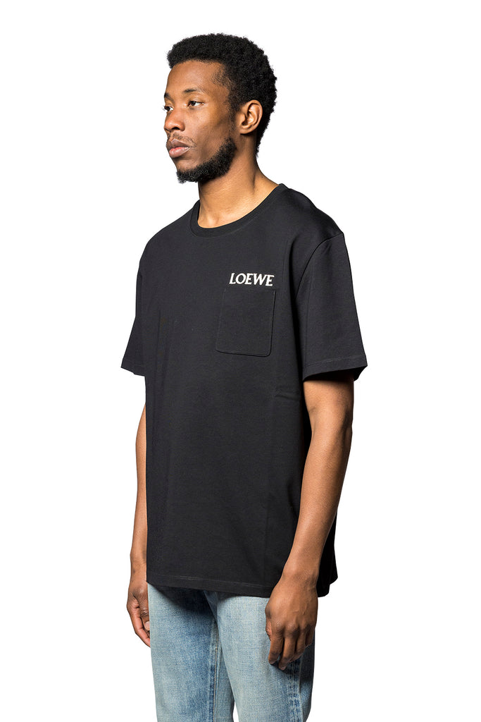 LOEWE RELAXED FIT T-SHIRT BLACK Dark Slate Gray