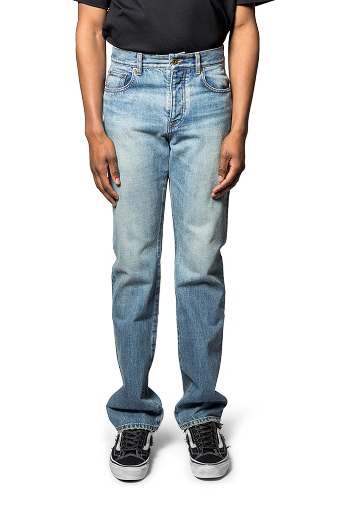 LOEWE SLIM JEANS VINTAGE BLUE Dark Slate Gray