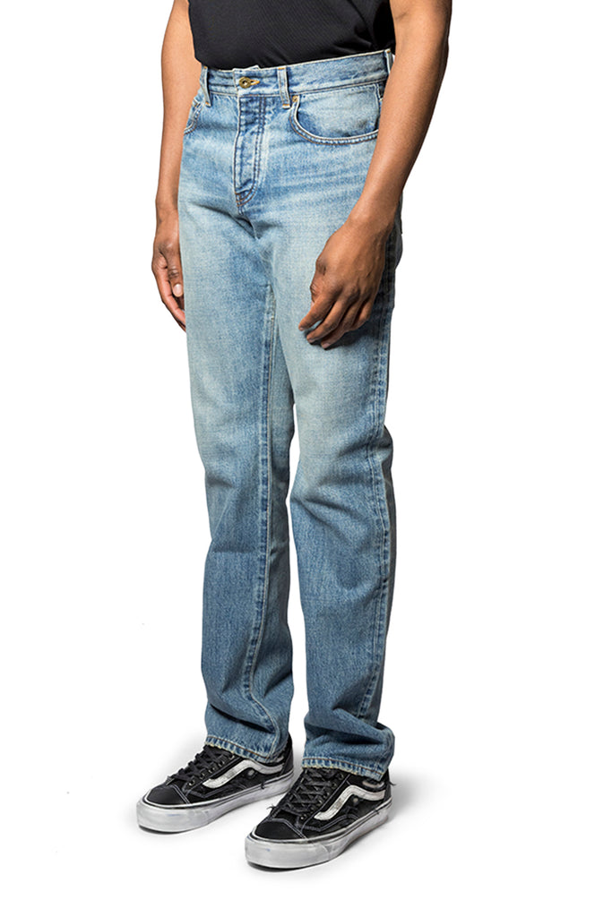 LOEWE SLIM JEANS VINTAGE BLUE Slate Gray