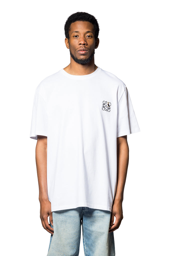 LOEWE RELAXED FIT T-SHIRT White Smoke