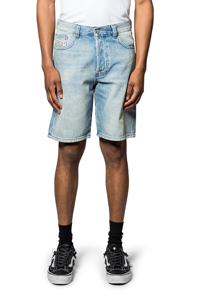 Diesel REGULAR-SHORT SHORTS BLUE Gray