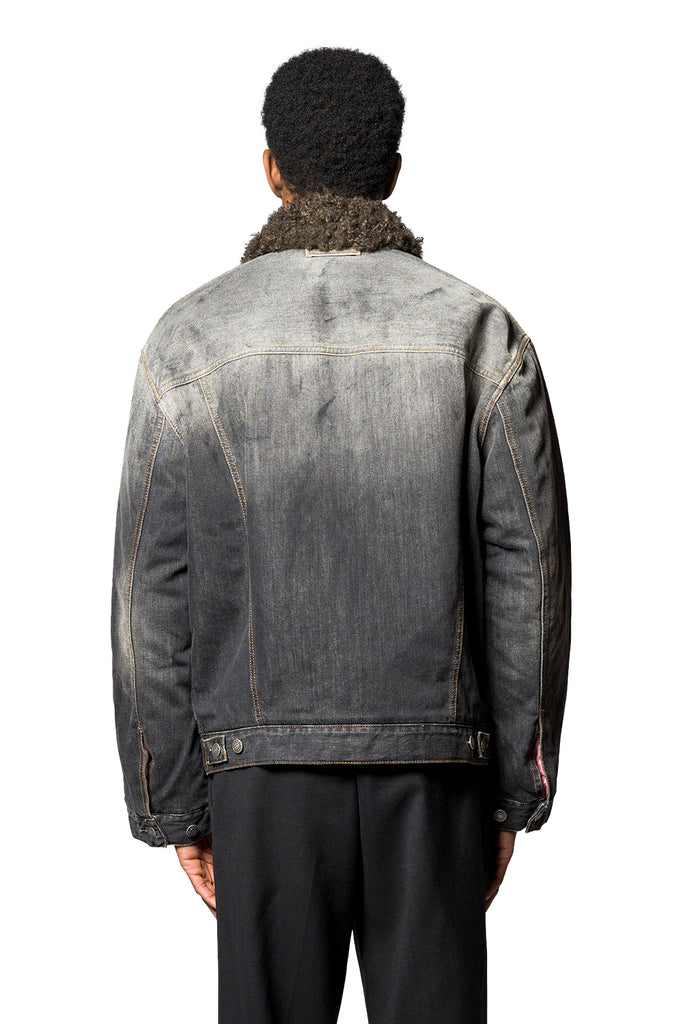 Acne Studios FN-UX-OUTW000095 BLACK Dark Slate Gray