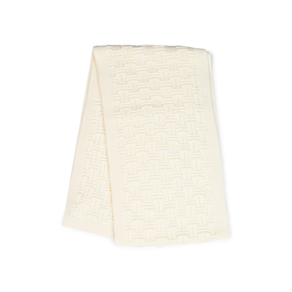 Casablanca COLUMN SCARF WHITE Beige