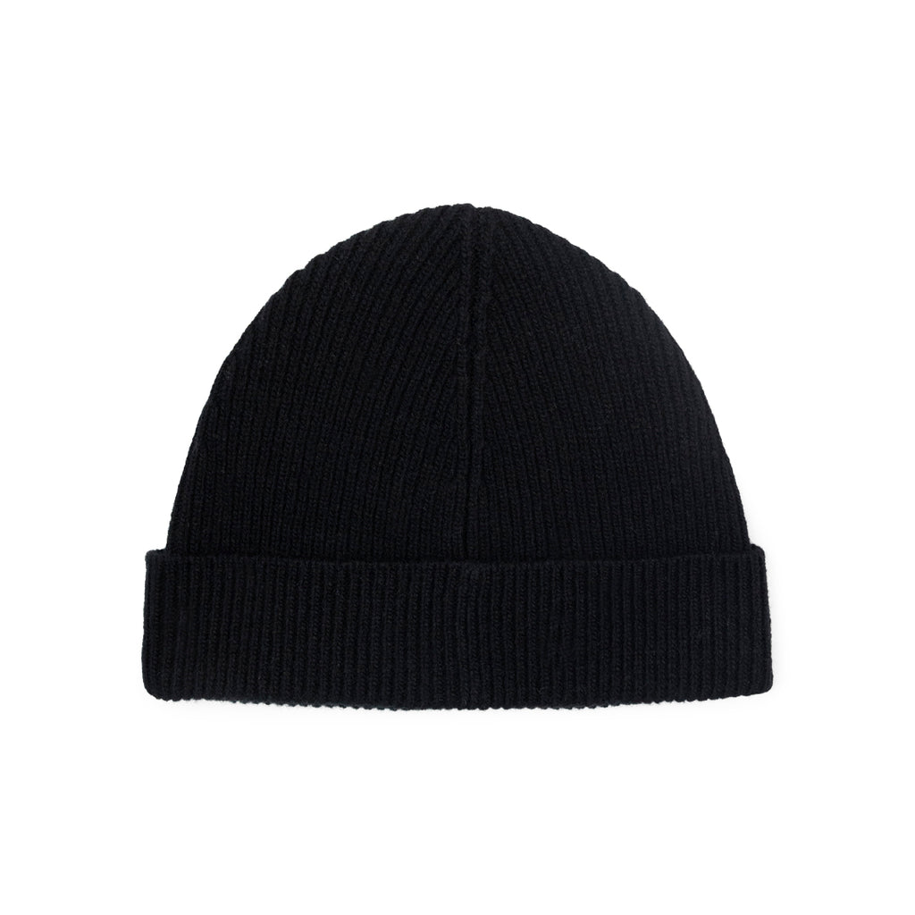 A-COLD_WALL* RIBBED STRUCTURE BEANIE BLACK ONYX Black