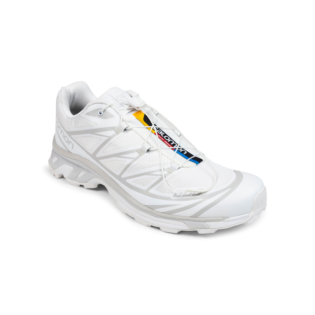 Salomon SHOES XT-6 WHITE/WHITE/LUNAR ROCK Light Gray