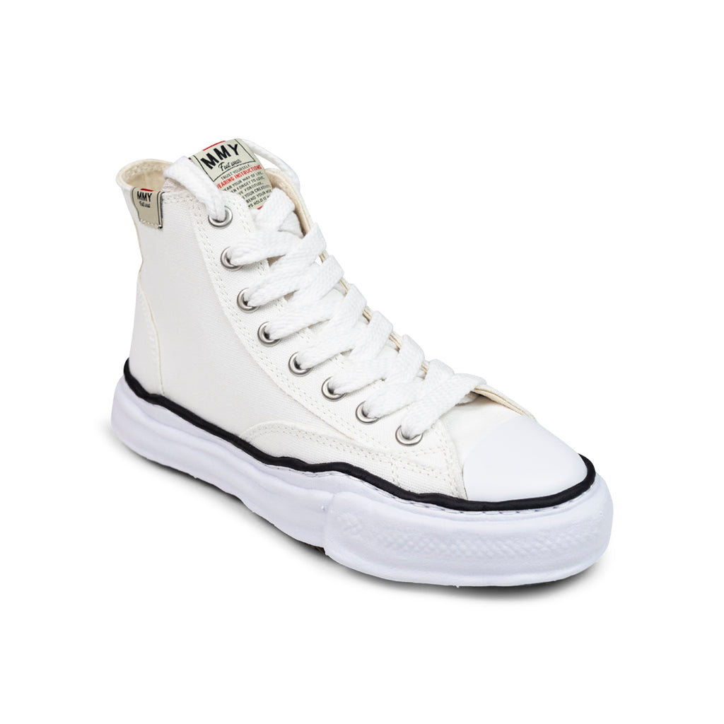 Maison Mihara Yasuhiro PETERSON / original sole canvas High-Top sneaker WHITE Lavender