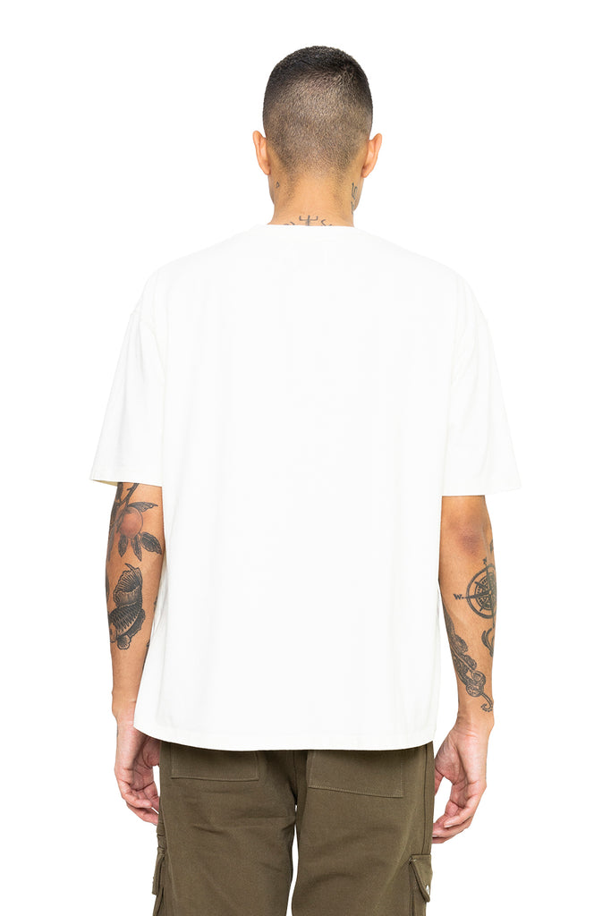 RHUDE SAINT CROIX TEE VTG WHITE Dim Gray