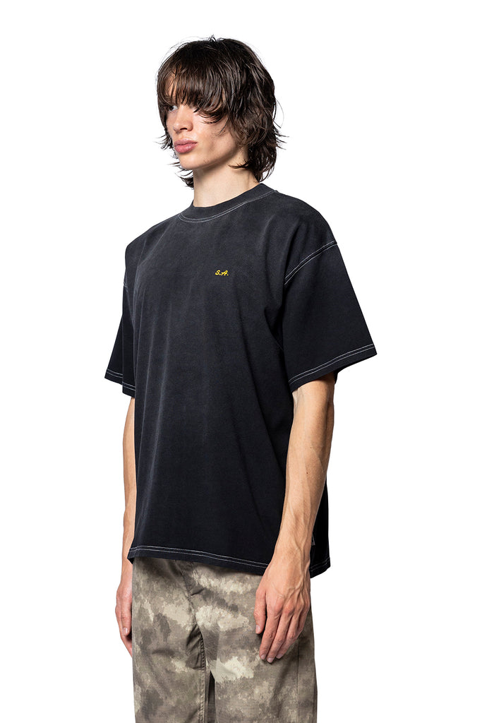 Service Area FIGHT CLUB TEE BLACK Tan