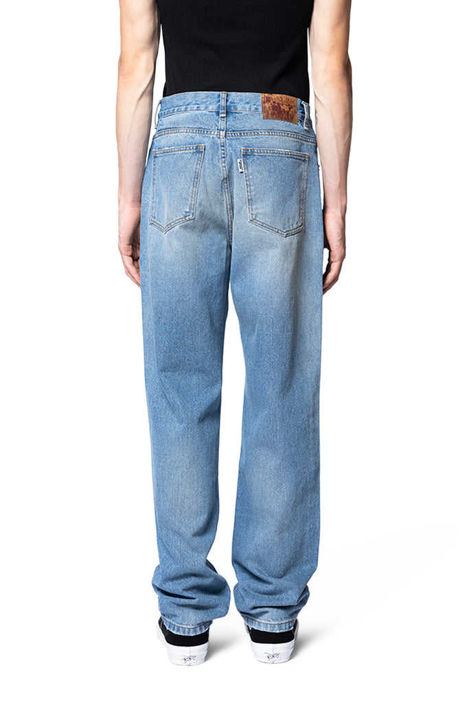 Service Area DENIM 5-POCKET PANTS Light Slate Gray